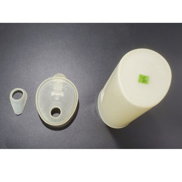 Vtg Tupperware SWEET SAVER Syrup/Honey/Sugar Dispenser Jar #640 with Pour Spout - Picture 6 of 7